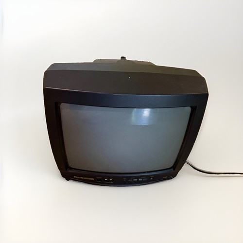 Televisore crt vintage - crt, philips