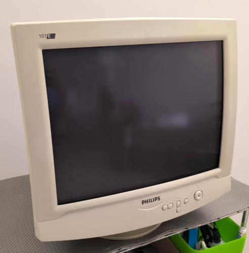 Monitor crt philips 107e - 🔴,