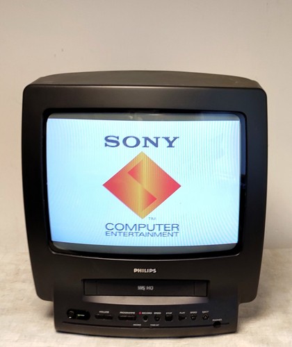 Philips crt vcr - philips, combo